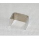 Manchon invisible aluminium pour lisse de 50 x 30 mm