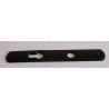 Plaque aluminium noir 9005