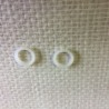 Bague PE naturel pour Bequille (x2)