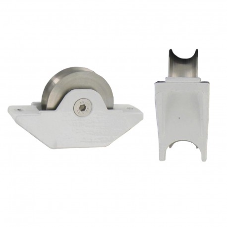 Galet sol portail coulissant aluminium