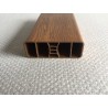 Lisse PVC chêne doré 80 x 28 mm