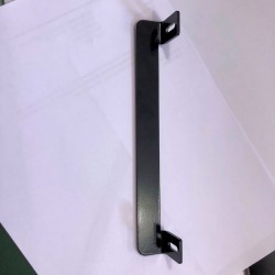 Butée portillon pour gache électrique encastrée en inox noir